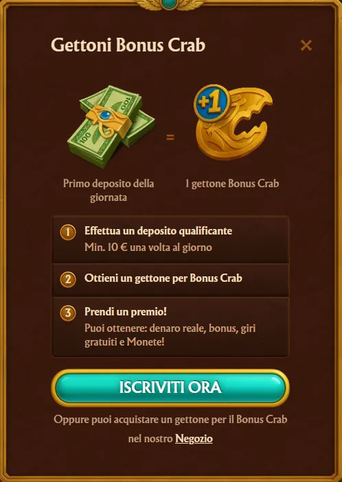 Offerta di Benvenuto per Nuovi Iscritti